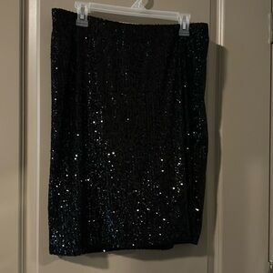 Sequin skirt